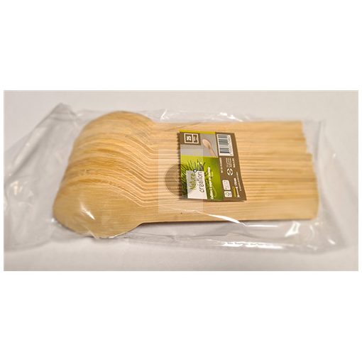Bambusz evőeszköz - EVŐKANÁL 170mm, 25db/csomag
