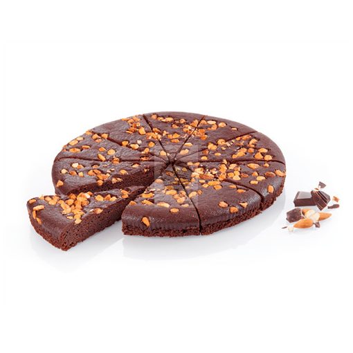 Wellness vegán brownie 870g (10 szeletes), gyorsfagyasztott