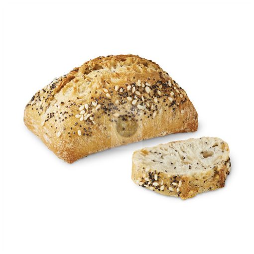 BRIDOR Mini magvas kenyér 40g 'Essentiel' x200, gyorsfagyasztott