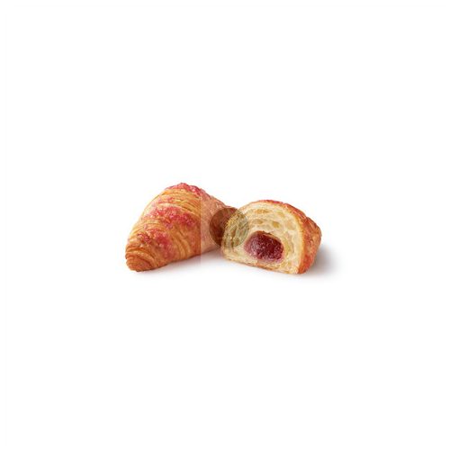 BRIDOR Mini croissant málnás töltelékkel 40g x165, gyorsfagyasztott