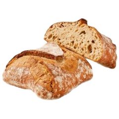   BRIDOR Kézzel formázott hajdinalisztes rusztikus kenyér 450g x16, gyorsfagyasztott