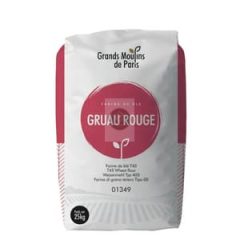 Búzafinomliszt "Gruau rouge T45", 25kg/zsák