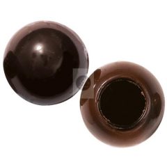 504 Nyitott gömb étcsokoládé korpusz (D2.5 cm)
