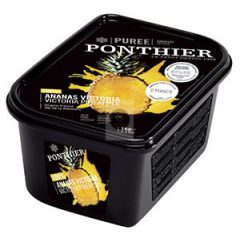   PONTHIER Cukormentes Victoria Ananászpüré, gyorsfagyasztott - 1kg