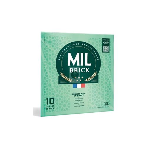 Brick tészta