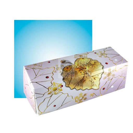 Fatörzs papír süteményes doboz 'Bijou' 30x11x11cm, x25db