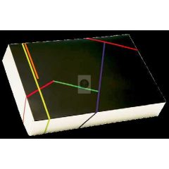   Papír catering doboz, 'Prestige' mintás 280x200x60mm, x50db
