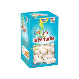 LA PERRUCHE FEHÉR NÁD KOCKACUKOR 750G